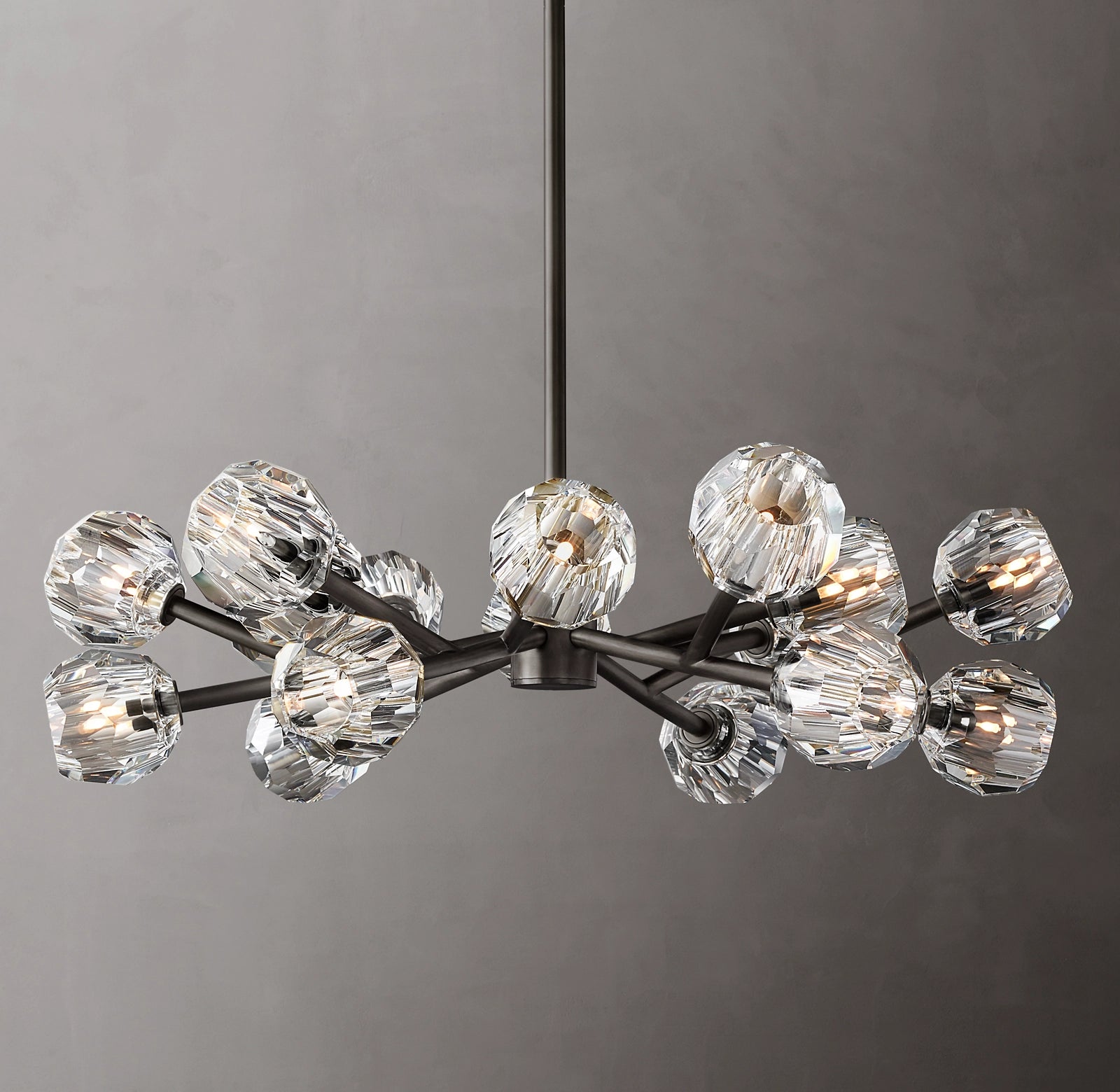 WOMO Crystal Arm Chandelier – Boule