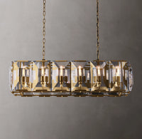 WOMO Crystal Rectangular Chandelier – Harlow
