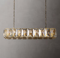 WOMO Crystal Rectangular Chandelier – Harlow