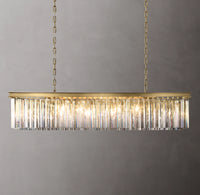 WOMO Crystal Prism Rectangular Chandelier - Rhys