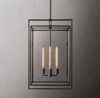WOMO Glass Lantern Pendant Light - Beckman