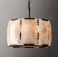 WOMO Alabaster Round Chandelier – Harlow