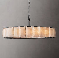 WOMO Alabaster Round Chandelier – Harlow