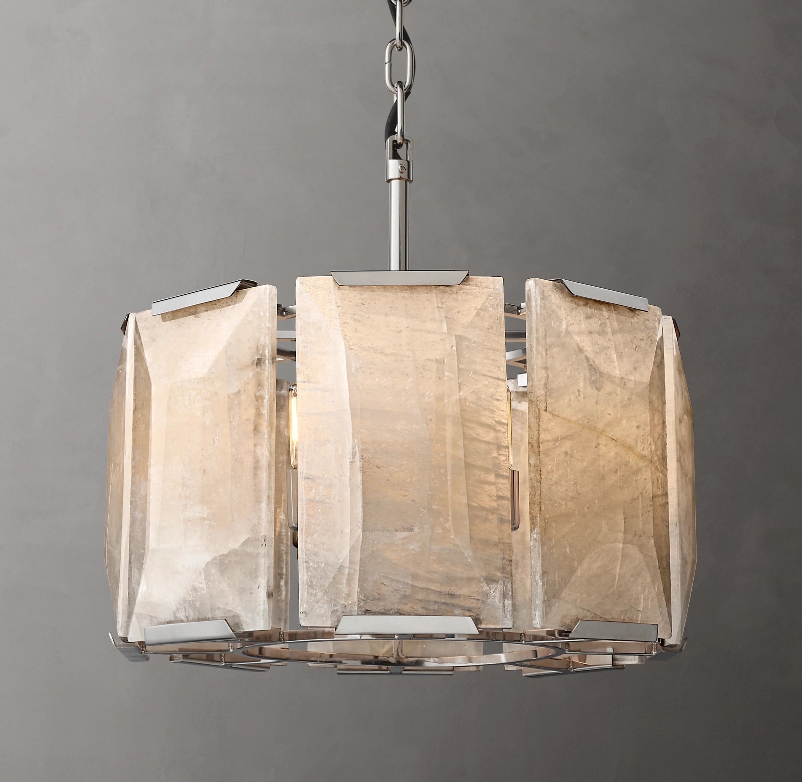 WOMO Alabaster Round Chandelier – Harlow