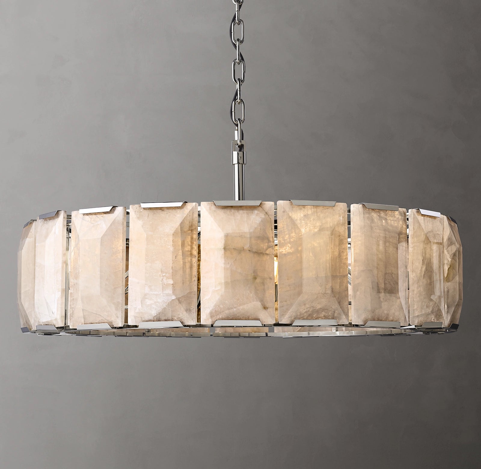 WOMO Alabaster Round Chandelier – Harlow