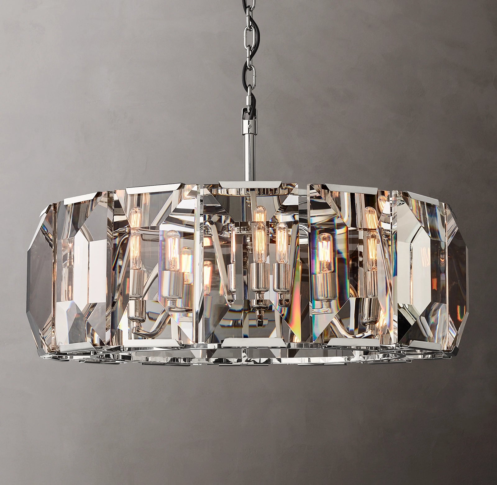 WOMO Crystal Round Chandelier – Harlow