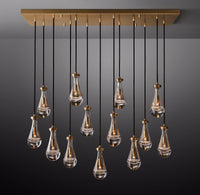 WOMO Raindrop Linear Chandelier – Ava