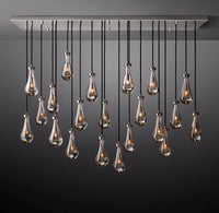 WOMO Raindrop Linear Chandelier – Ava