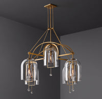 WOMO Bell Glass Chandelier - Fulcrum