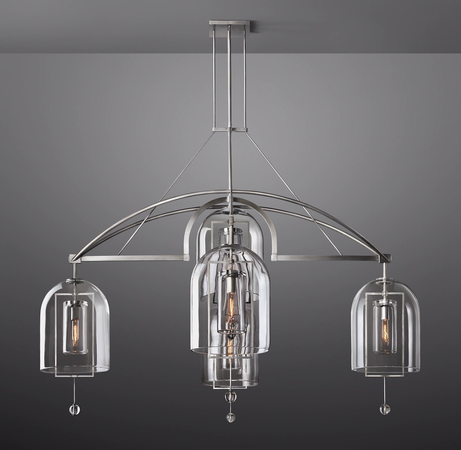 WOMO Bell Glass Chandelier - Fulcrum