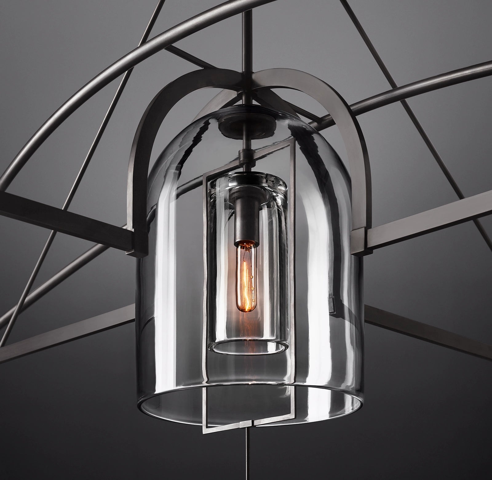 WOMO Bell Glass Chandelier - Fulcrum