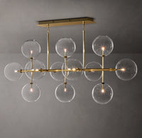 WOMO Linear Sputnik Globe Glass Chandelier - Mobile