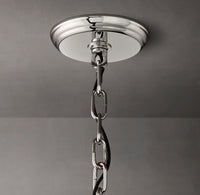 WOMO Ribbed Glass Round Chandelier - San Marco
