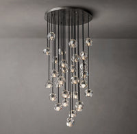 WOMO Crystal Cluster Chandelier – Boule