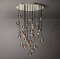 WOMO Crystal Cluster Chandelier – Boule