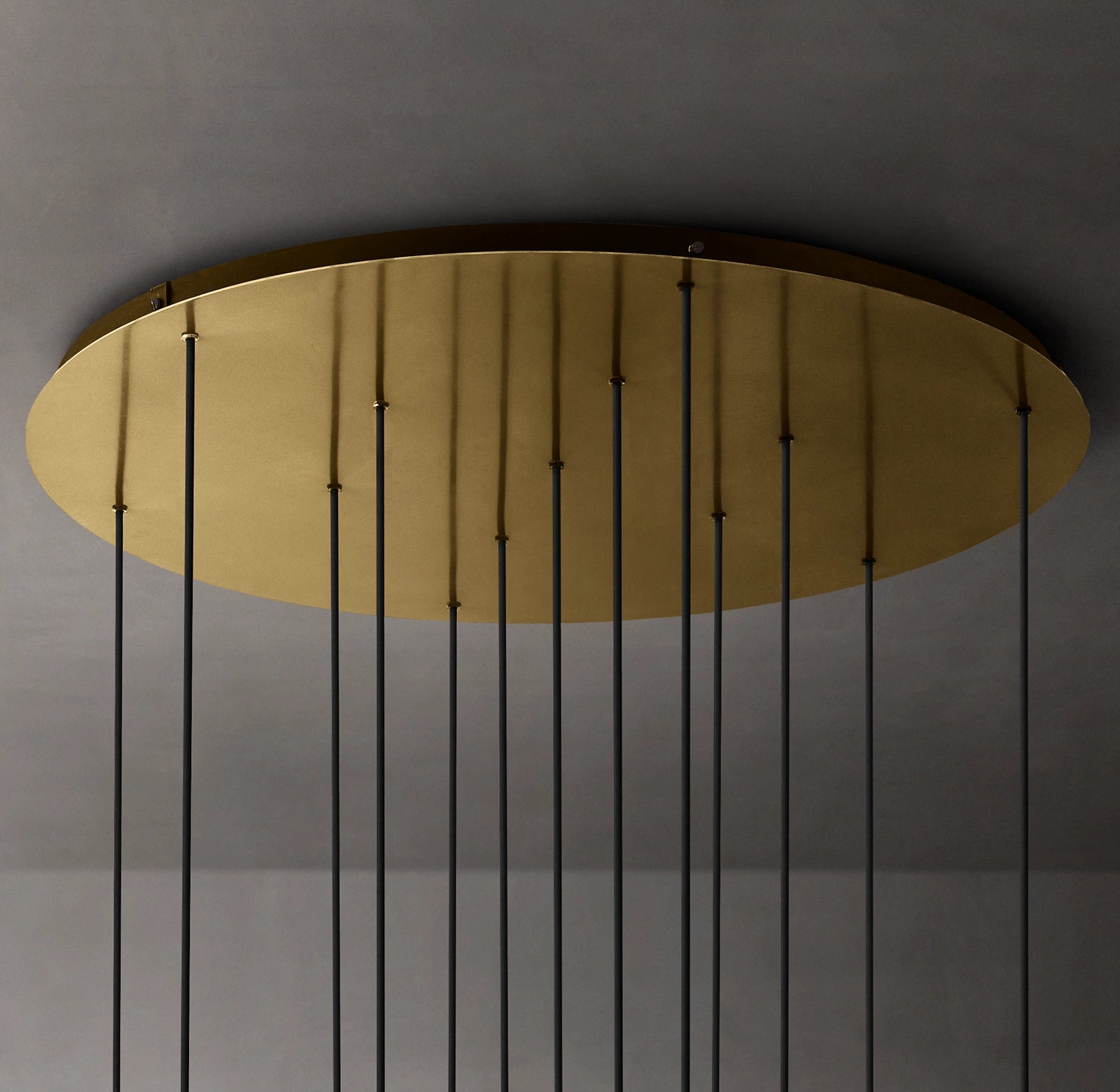 WOMO Blown Glass Globe Cluster Chandelier - Mobile