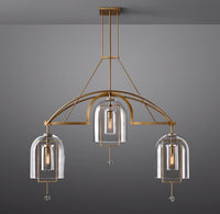 WOMO Bell Glass Linear Chandelier - Fulcrum
