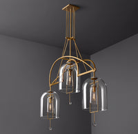 WOMO Bell Glass Linear Chandelier - Fulcrum