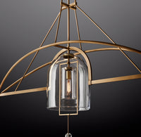 WOMO Bell Glass Linear Chandelier - Fulcrum
