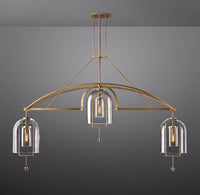 WOMO Bell Glass Linear Chandelier - Fulcrum