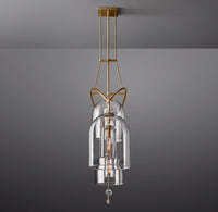 WOMO Bell Glass Linear Chandelier - Fulcrum