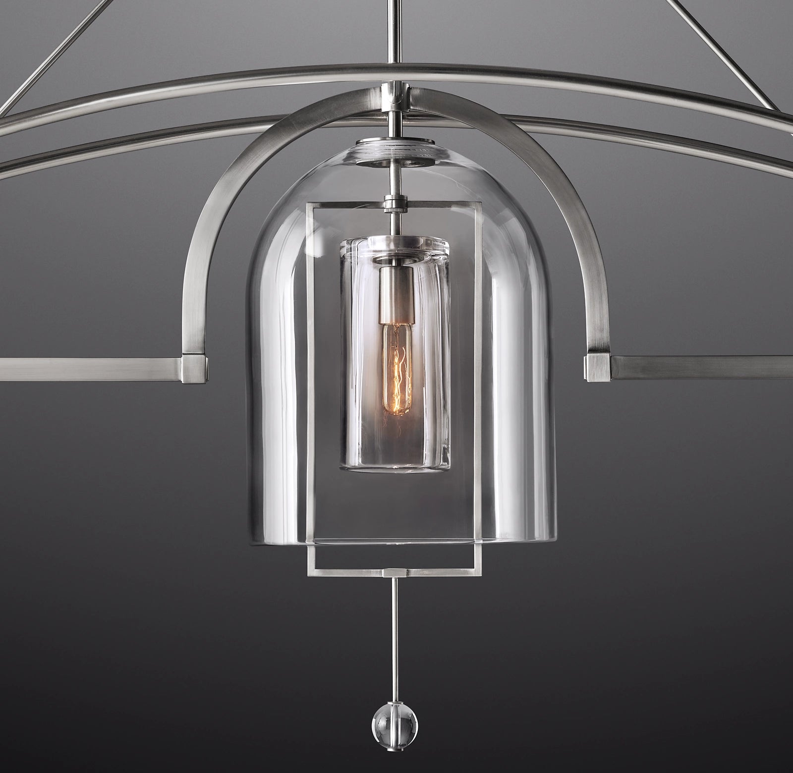 WOMO Bell Glass Linear Chandelier - Fulcrum