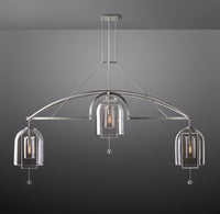 WOMO Bell Glass Linear Chandelier - Fulcrum