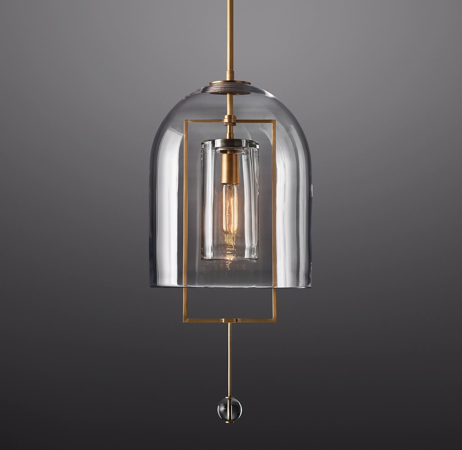 WOMO Bell Glass Pendant Light - Fulcrum