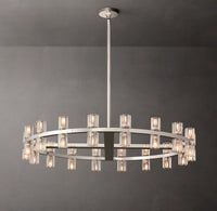 WOMO Hexagonal Crystal Round Chandelier – Arcachon