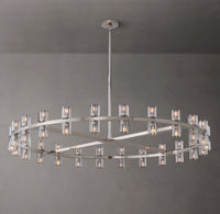 WOMO Hexagonal Crystal Round Chandelier – Arcachon