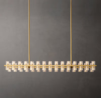 WOMO Hexagonal Crystal Linear Chandelier – Arcachon