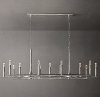 WOMO Forged Candlestick Linear Chandelier - Thaddeus