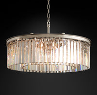 WOMO Crystal Prism Round Chandelier - Rhys