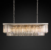 WOMO Crystal Prism Rectangular Chandelier - Odeon