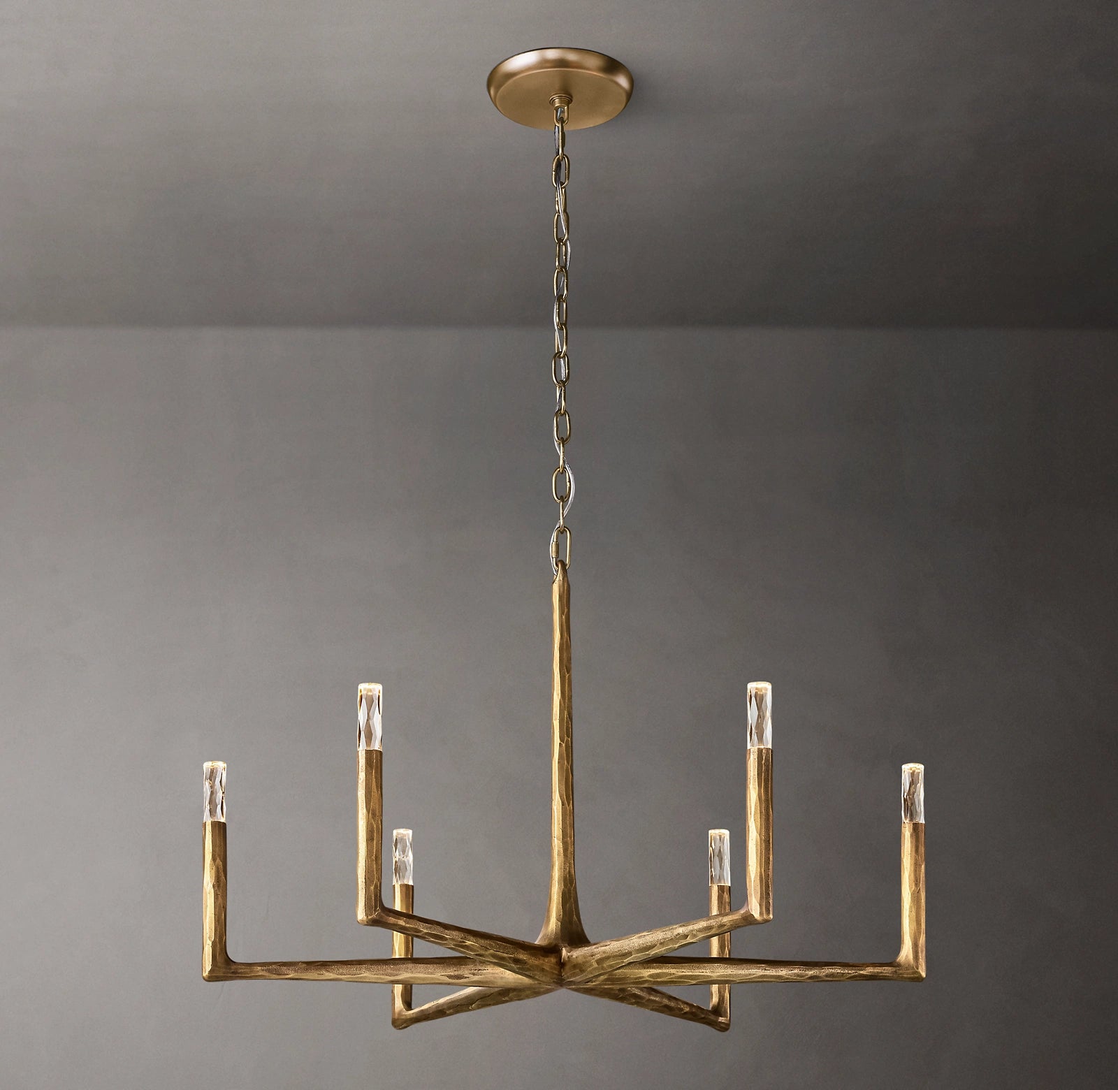 WOMO Forged Candlestick Chandelier - Thaddeus