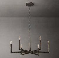 WOMO Forged Candlestick Chandelier - Thaddeus
