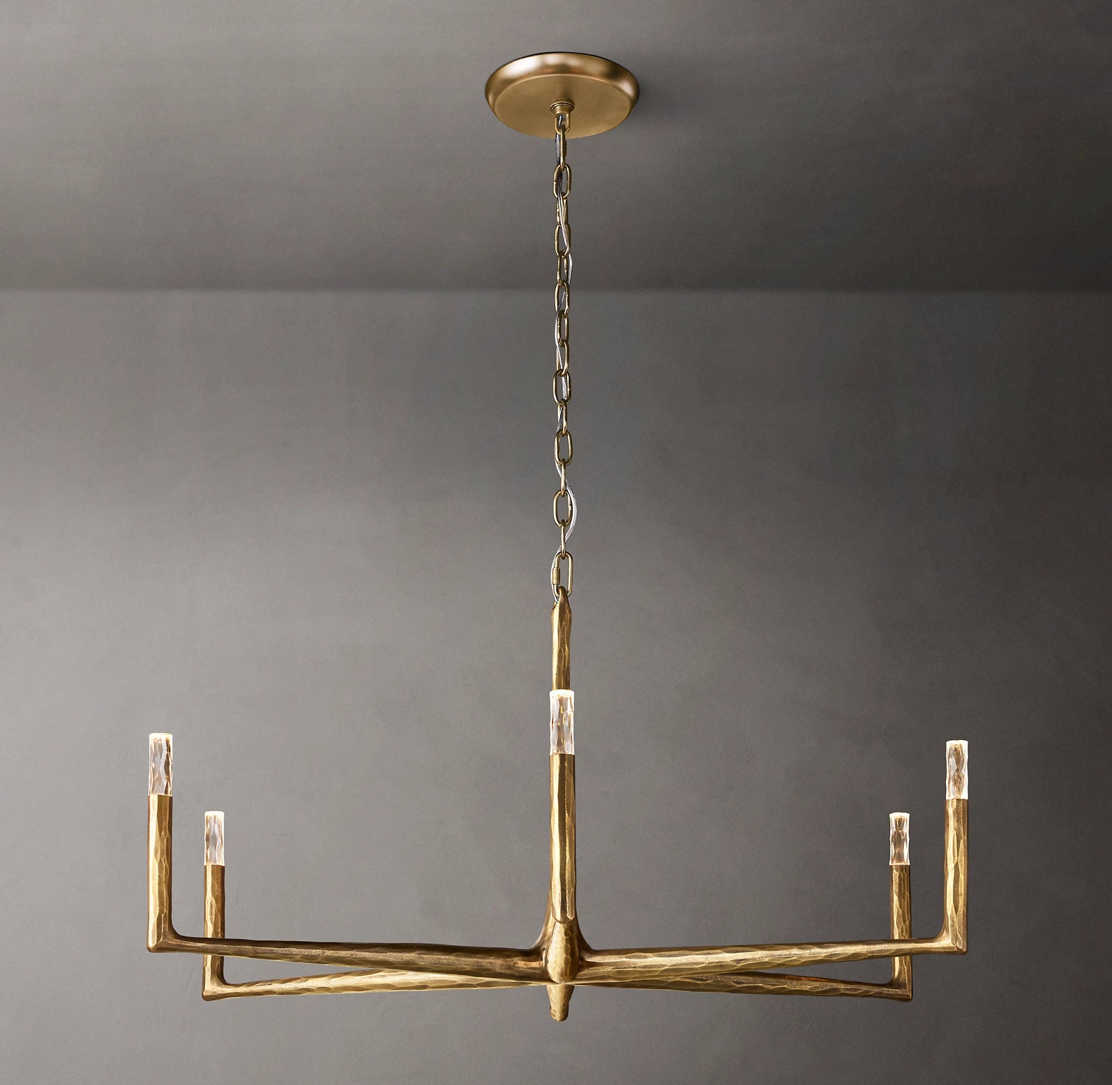 WOMO Forged Candlestick Chandelier - Thaddeus