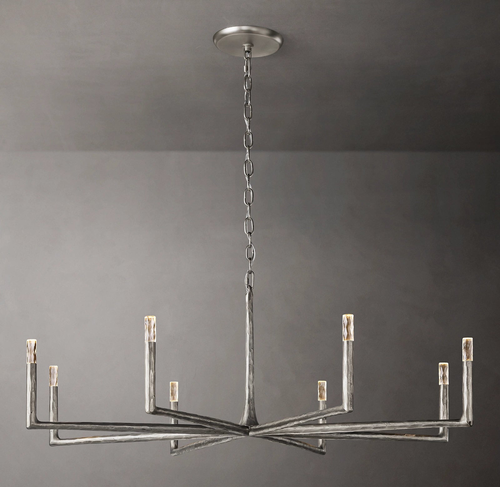 WOMO Forged Candlestick Chandelier - Thaddeus