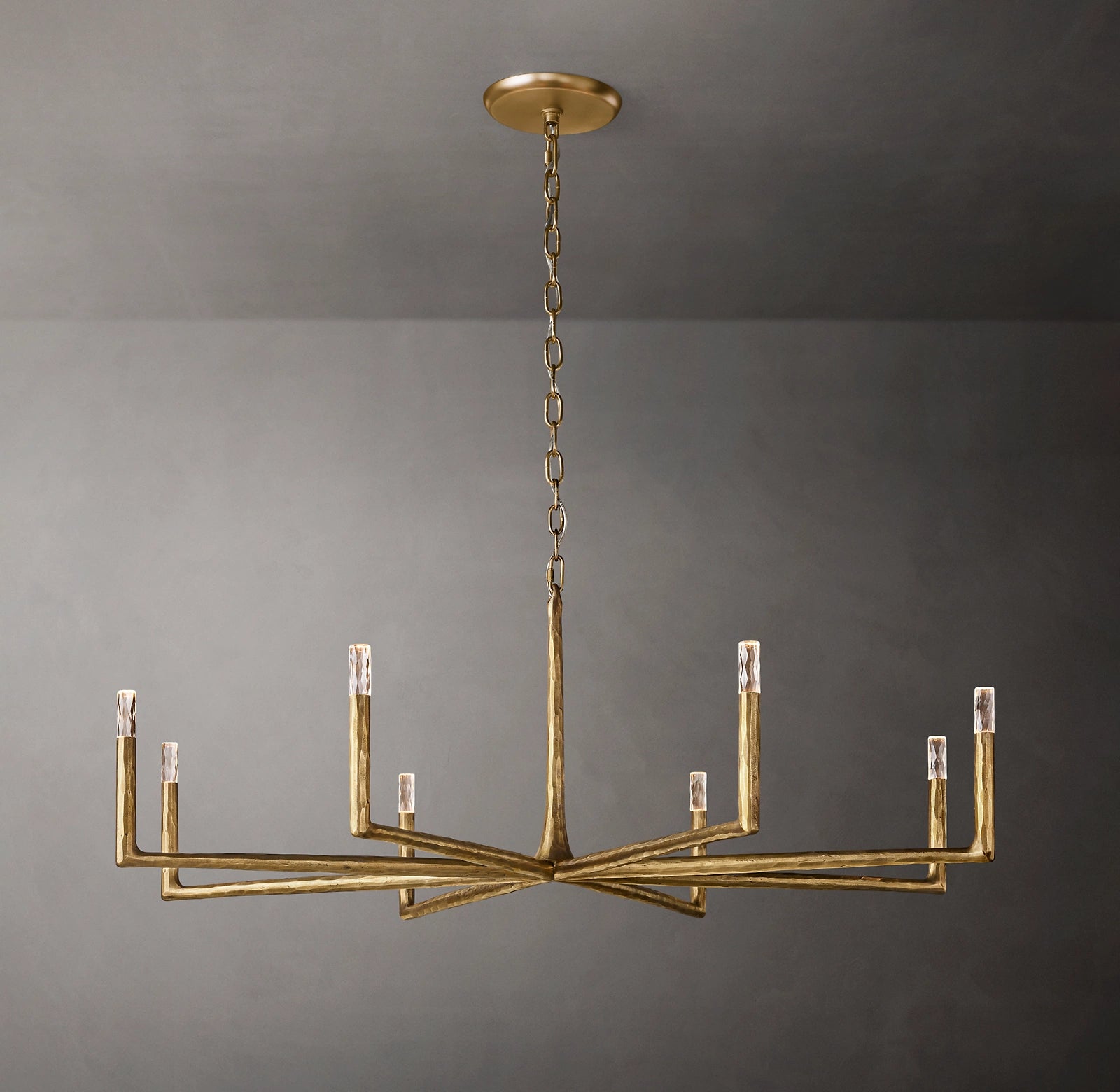 WOMO Forged Candlestick Chandelier - Thaddeus