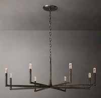 WOMO Forged Candlestick Chandelier - Thaddeus