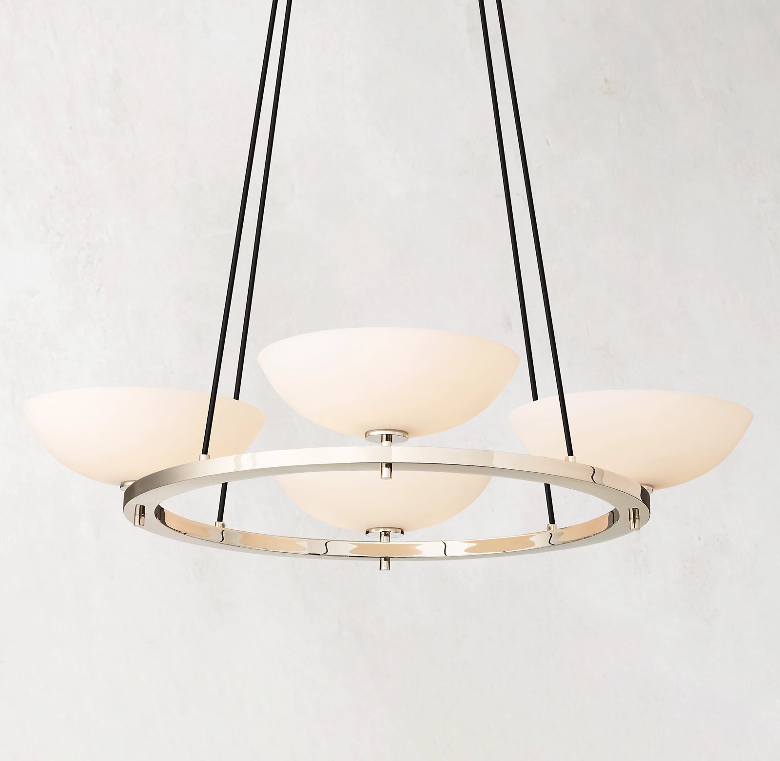 WOMO Porcelain Bowl Round Chandelier - Vernet
