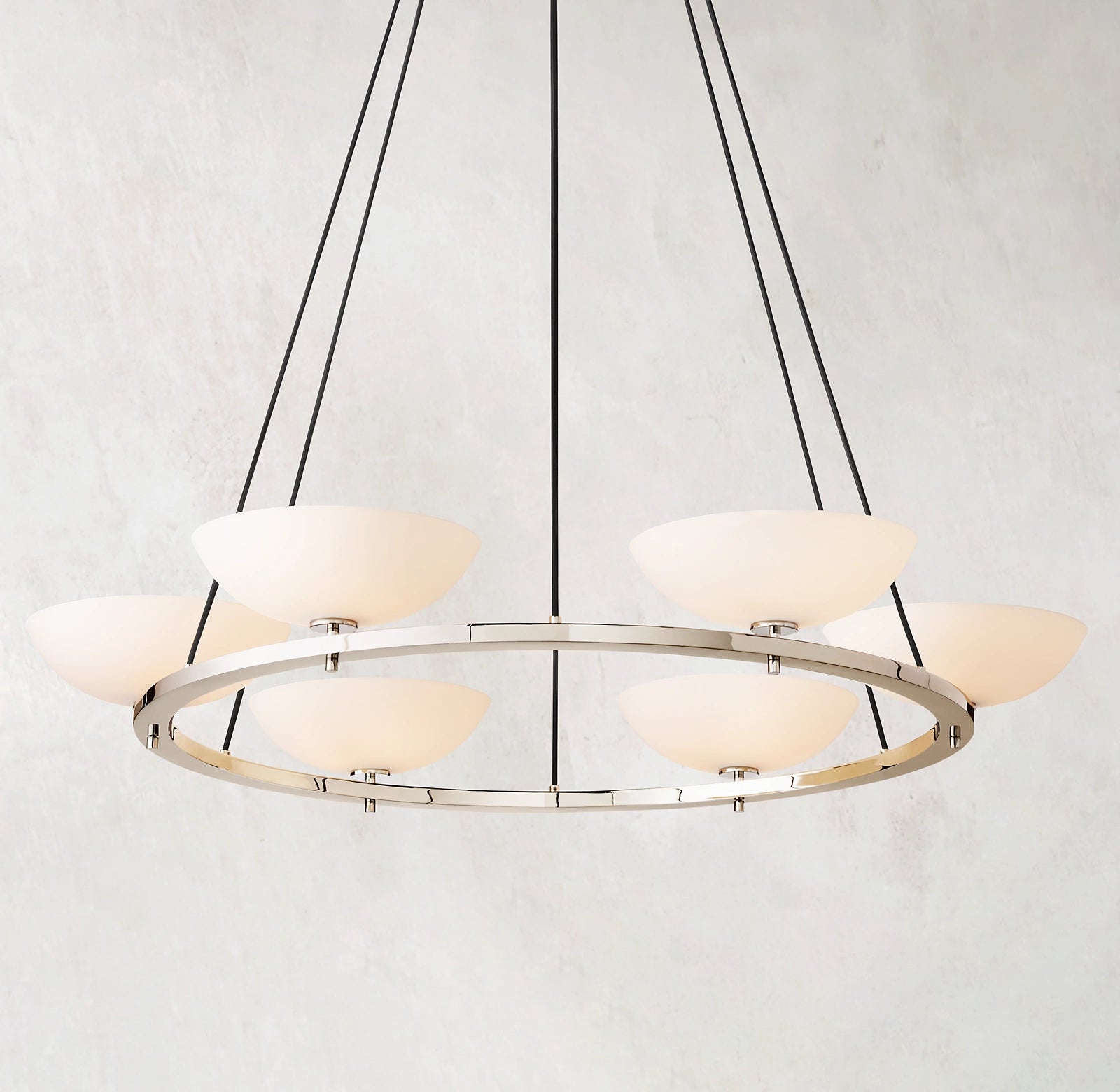 WOMO Porcelain Bowl Round Chandelier - Vernet