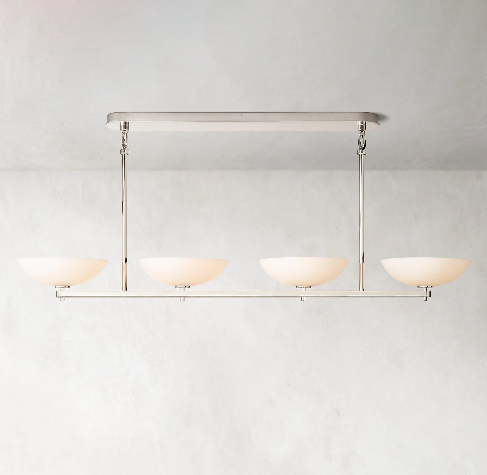WOMO Porcelain Bowl Linear Chandelier - Vernet