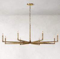 WOMO Forged Candlestick Chandelier - Thaddeus