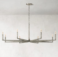 WOMO Forged Candlestick Chandelier - Thaddeus