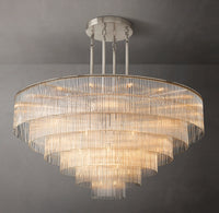 WOMO Crystal Rod Tiered Chandelier - Amadeo
