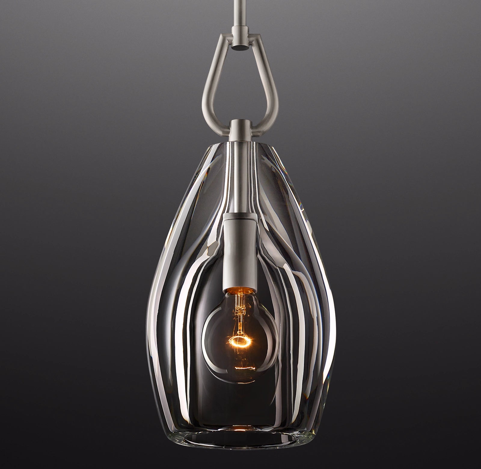 WOMO Flute Crystal Pendant Light - Botanist