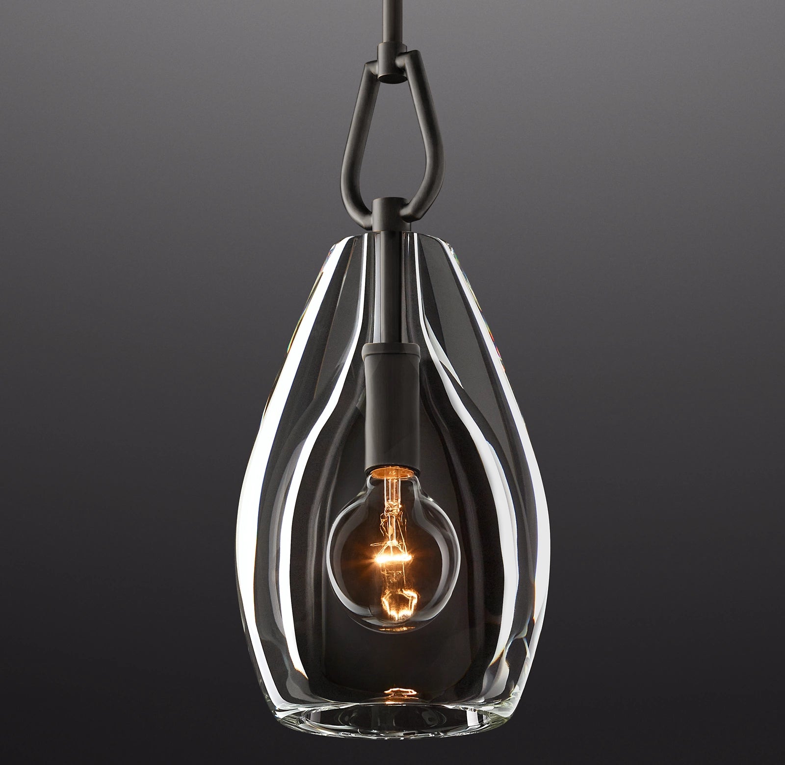 WOMO Flute Crystal Pendant Light - Botanist