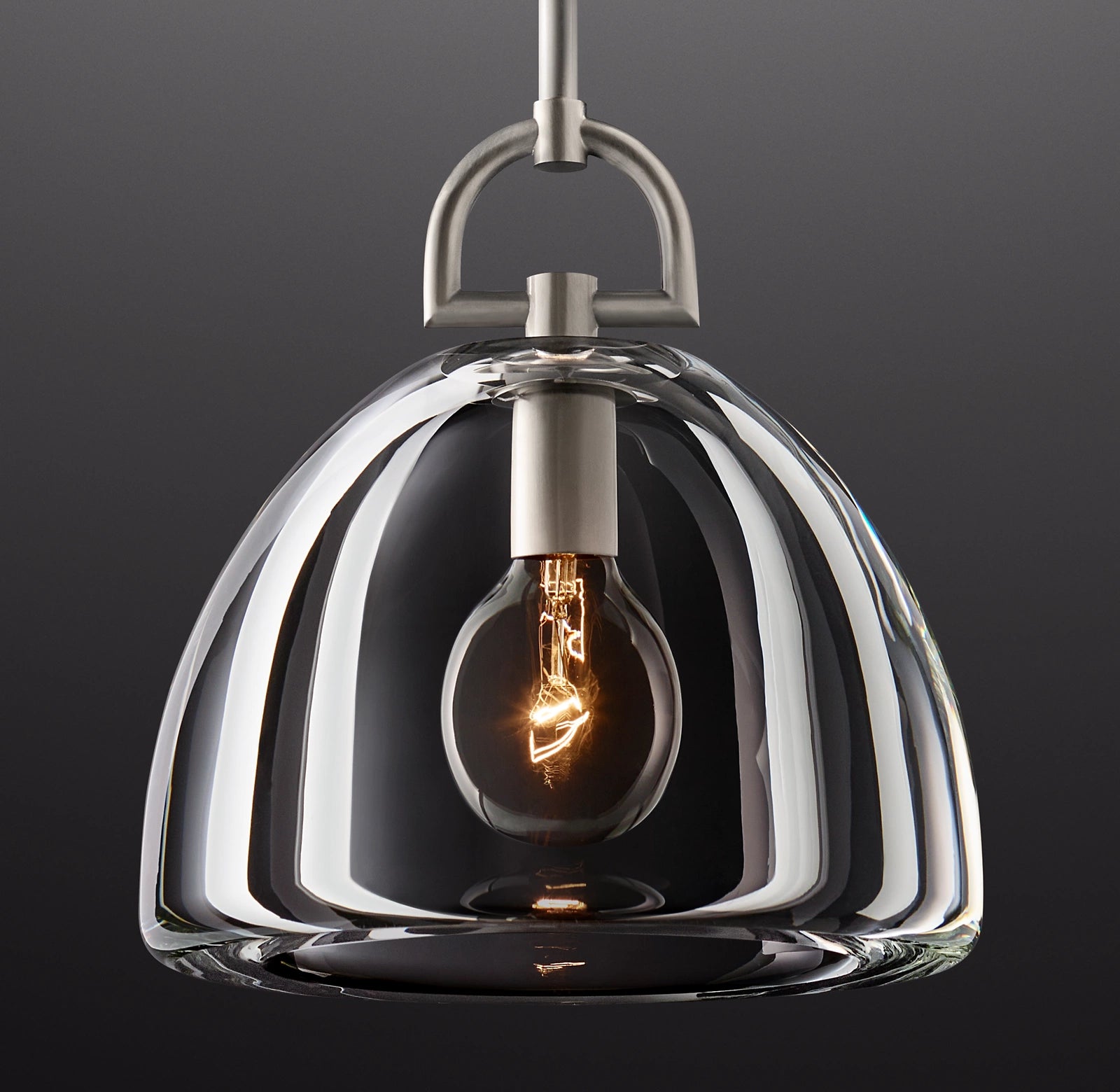 WOMO Dome Crystal Pendant Light - Botanist