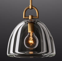 WOMO Dome Crystal Pendant Light - Botanist